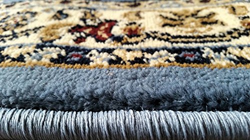 Traditional Long Runner Persian Area Rug Blue Design 603 (31 Inch X15 Feet 8 Inch ) #TOP4