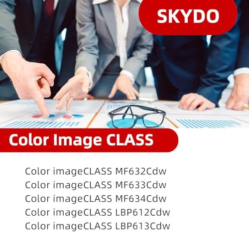 045H Toner Cartridge Replacement for Canon 045 045 H CRG-045 Work with Canon Color ImageCLASS MF634Cdw MF632Cdw LBP612Cdw LBP613Cdw MF632 MF634 Series Printer Toner (4 Pack) by Skydo - Image 2