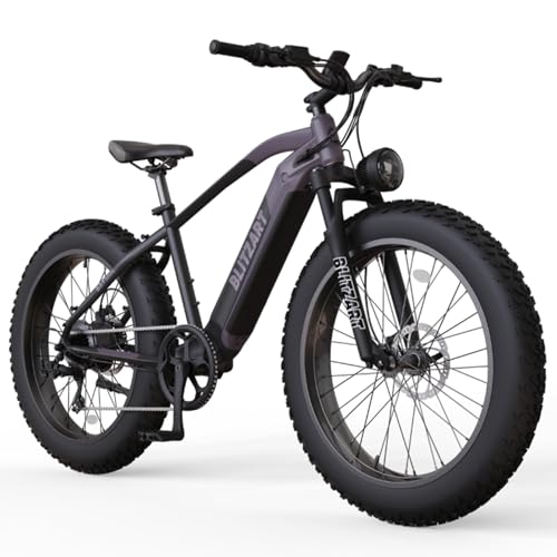 Blitzart Electric Bike for Adults, 1100W Peak E-Bike, 26 x