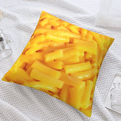 Fun Food Cheese Square Pillow Cover Home Bedroom Interior Pillowcase 18"X18" #TOP4