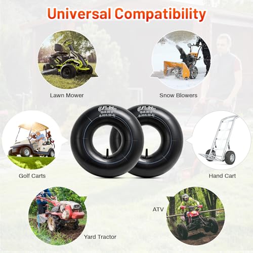 PaoWin 15x6.00-6(6.00/6.50-6) Wheelbarrow Inner Tube with TR13 Straight Valve Stem Compatible with Wheelbarrows, Mowers, Hand Trucks and More 15 x 6.00-6 6.00-6 15x6.50-6Tire Tubes by PaoWin - Image 8