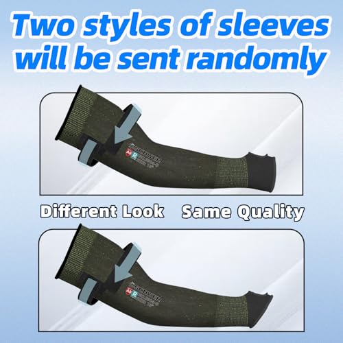 Schwer PRO-SKIN ANSI A9 Cut Resistant Arm Sleeves for Men & Women S904-B, Non-PFAS, Puncture Resistant Arm Protectors for High Risk Work, UPF50+ UV Protection Cooling Gardening Sleeves for Farming