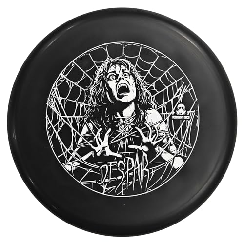 DOOMSDAY DISCS Despair Disc Golf Midrange in Ration Plastic (Black)