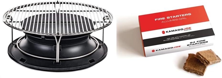 Kamado Joe KJ-Hyper SloRoller Hyperbolic Smoke Chamber Grill Accessory for Classic Joe, Black : Everything Else