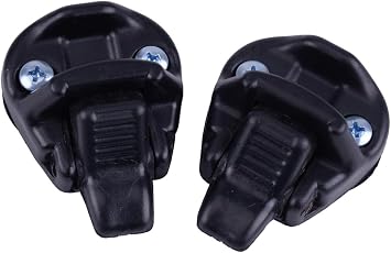 2Pcs Black Window Glass Lock Buckle Compatible for Mitsubishi L300 Pajero Montero Mk2 1991-1999