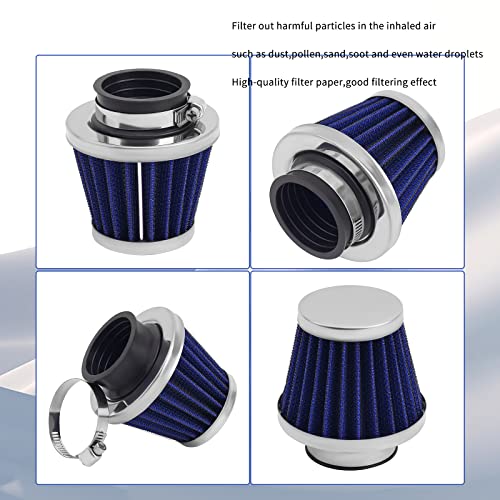 Lcgly 2Pcs 39Mm Universal Air Filter For Gy6 Moped Scooter Dirt Bike Motorcycle 50Cc 110Cc 125Cc 150Cc 200Cc Moped Scooter Atv Dirt Bike Pocket Bike Atv , Honda Cb250 Cb250N Cb250R Cb250S Cb400 Cb400N #TOP4