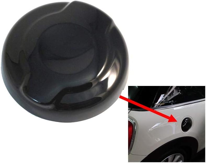 ATEX GLOSSY BLACK Fuel Tank Cap Overlay Cover for Cooper S/SD JCW F55 F56 F57 MK3 2014 up