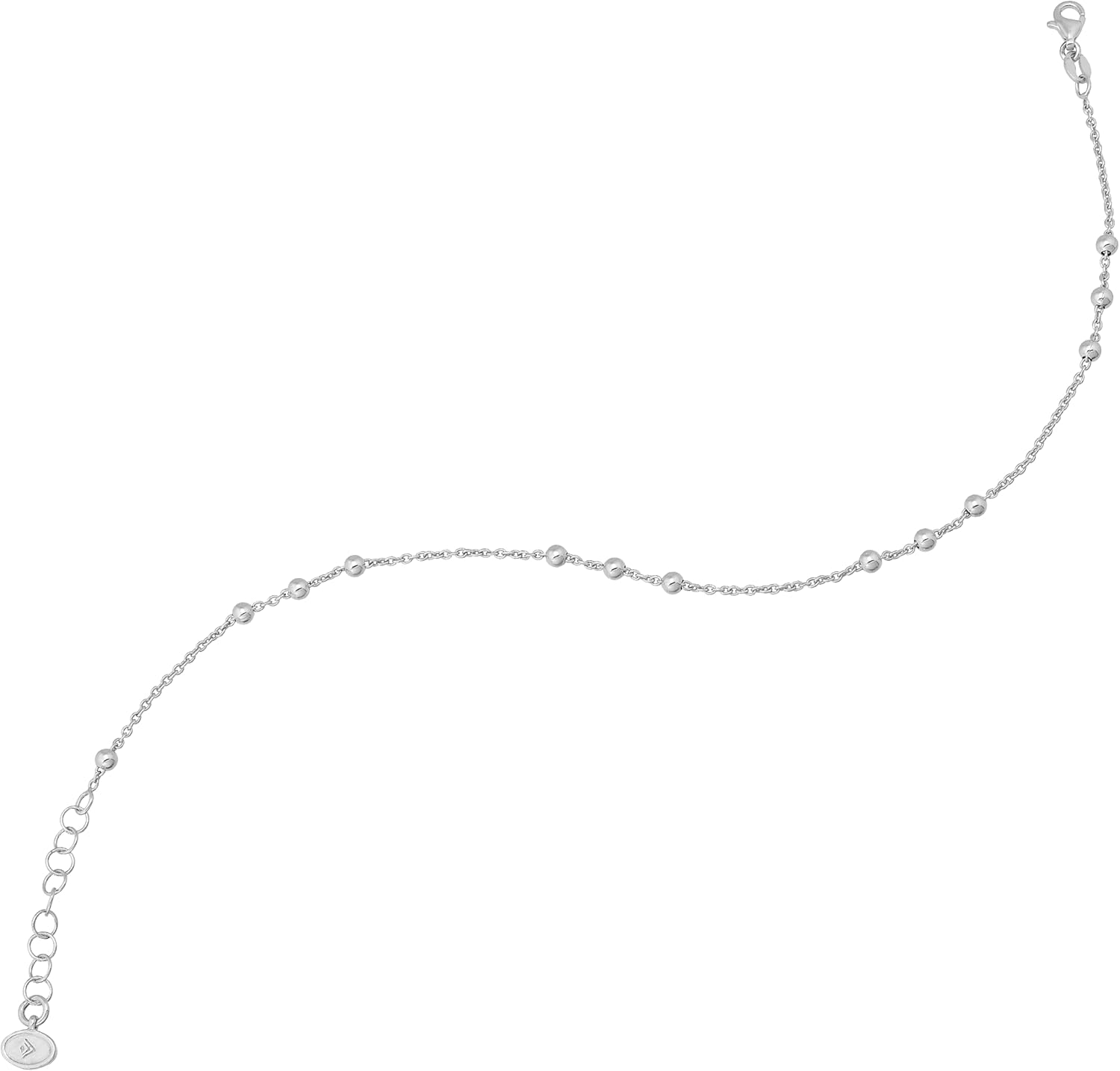Silpada 'Bead Up' Sterling Silver Anklet, 9" + 1" - Image 3