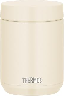 【食洗機対応モデル】 サーモス 真空断熱スープジャー 500ml アイボリー 全パーツ食洗機OK 保温保冷 お手入れ簡単 口当たりがやさしい丸口設計 スタンダードモデル JED-500 IV
