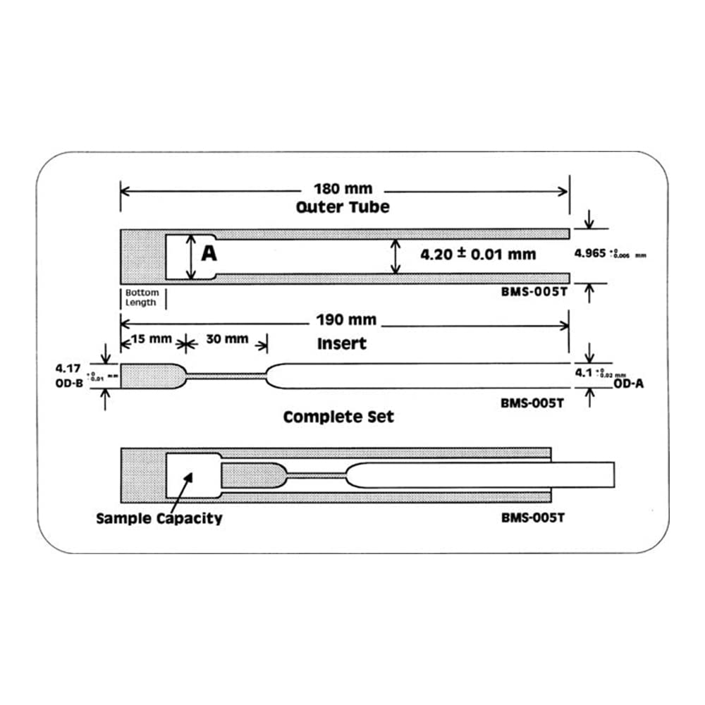 MilliporeSigma Z5294511EA SigmaAldrich SHIGEMI Advanced NMR MICROTUBE