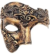OIDEA Couples Masquerade Mask Set: Shiny Rhinestones Butterfly Costume