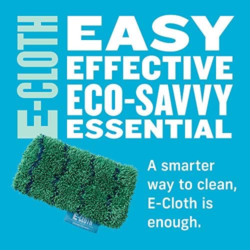 E-Cloth Kitchen Whizz, Non-scratch Kitchen Scrub Sponge, 300 Wash Guarantee, Green, 10 Pack