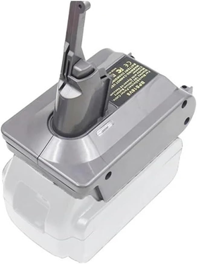Compatible for Black Decker，18V Lithium Batteries Converting to ，Compatible for Dyson，V7 V8 Series Vacuum Cleaner BPS18V7V8 Battery Adapter Converter