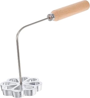 Gatuida Fried Snack Mold Kitchen Frying Mould for Carrot Shreds Pastry Bunuelo Oil Dumplings Shrimp Cakes Lightweight Kitchen Cooking Utensil 10.23 X 3.54 X 2.95 in 1 Pack