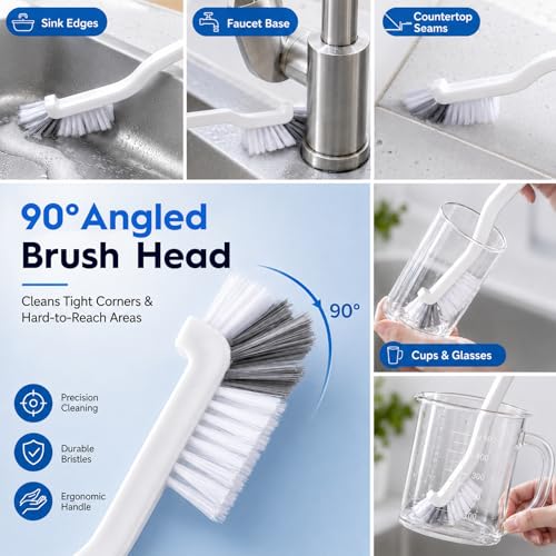 Image of Window Track Cleaner, 15 PCS Crevice Cleaning Brush Kit