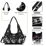 Angelkiss damskie torebki z wieloma kieszeniami funkcjonalna torebka damska/duże torebki Capcity AK11282Z, 10 czarny, Large