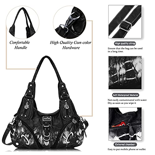 Image of Angelkiss Hobo Purses and handbags for Women Satchel Handbag Women Purses Large Daily Shoulder Bags