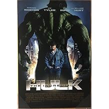 ملصق فيلم الهيكل الذي لا يصدق 2 الأصل الجانبي 27x40 EDWARD NORTON