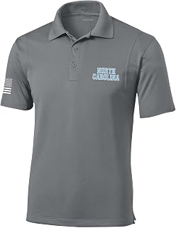 Heritage Pride Football Team Color State Name Embroidered Golf Polo
