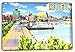 Kiel ,Deutschland -Souvenir-Kühlschrankmagnet Fridge Magnet , Reiseandenken 0212