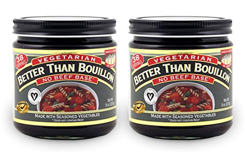 Better Than Bouillon Vegetarian No Beef Base Bouillon, 8 oz (Pack of 2)