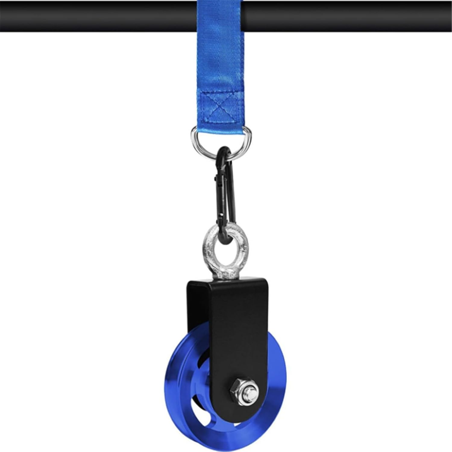 Multifunctional Iron Gym Pulley Quiet Smooth Pulley for Quiet High Resistance Training in Compacts Spaces Strength Training Equipment