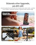 Belkin Stage PowerGrip, Uchwyt do Aparatu z Powerbank Magnetyczny 9300mAh, Bezprzewodowym Ładowaniem z Wysuwanym Kablem USB-C, Bluetooth, Mocowanie do Statywu, Ekran LCD, do Telefonów iPhone, Pixel