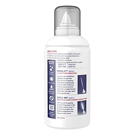 Mucinex Sinus Saline Nasal Spray & Sinus Rinse, Non-Medicated, Additive Free, Non-Drowsy Nasal Irrigation with 2-in-1 Jet + Mist Spray Nozzle for Cold & Allergy Season, 4.5oz Saline Solution Spray-3Pk