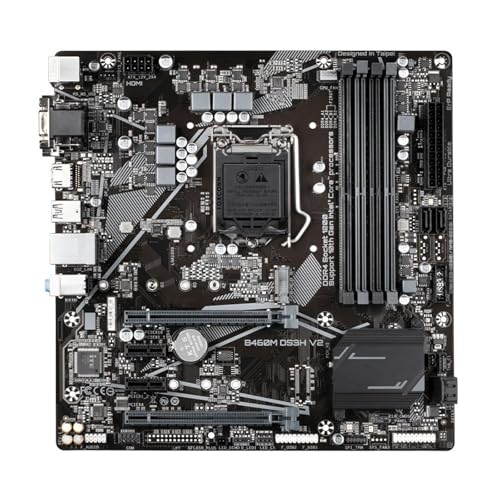 Image of Gaming Motherboard Fit For GIGABYTE B460M DS3H V2 Motherboard LGA1200 Intel H470 Support I9-10900K I7-10700K I7-11700F I5-10600K I3-10100 CPU M.2 DDR4 128G