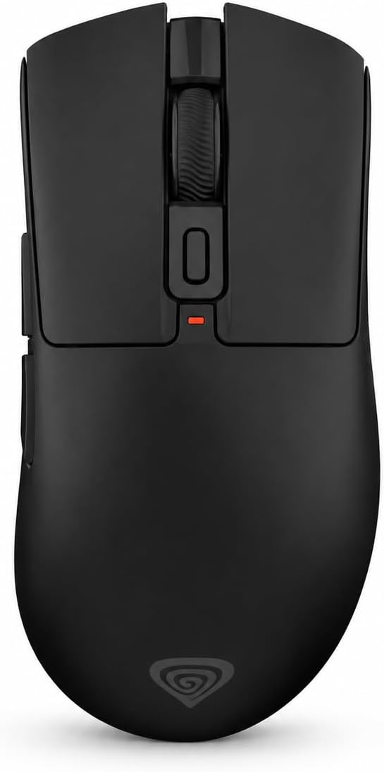 Genesis Zircon 880 PRO mysz gamingowa 8K, 30 000 DPI, bezprzewodowa i przewodowa, PixArt PAW3950, 8000 Hz Polling, Kailh Optical, ultralekka 64 g, Bluetooth/2.4 GHz/USB-C, 6 programowalnych przycisków