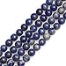 Produktbild SHGbeads Blauer Lapislazuli Edelstein lose Perlen natürliche Energie Heilkraft für Schmuckherstellung, rund, 8 mm, 38,1 cm, 8mm Blue, 8 mm