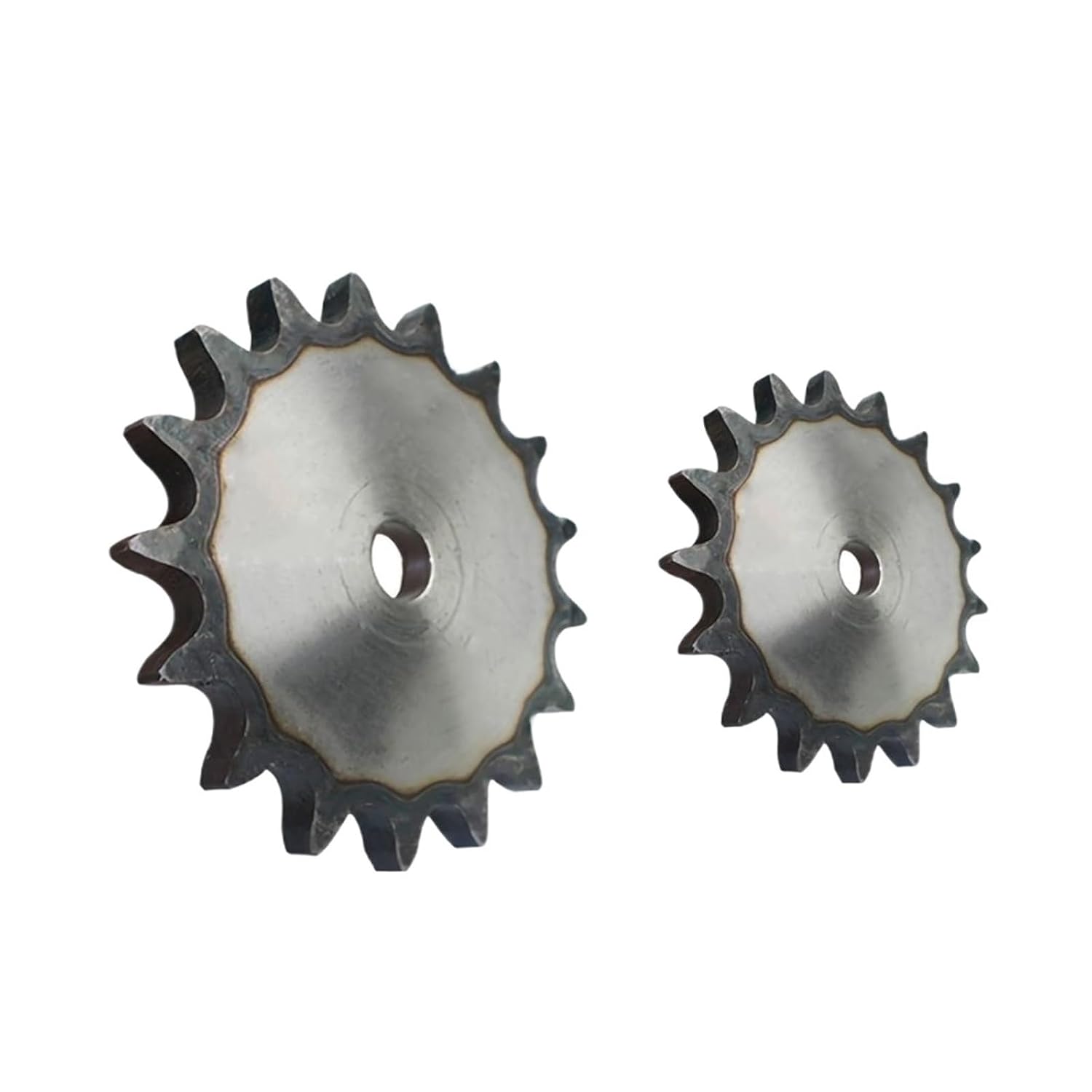Bevel Gear Pinion Hardware Mechanical 1Pcs A3 Steel 12A Chain Drive Flat Sprocket 10-25 Tooth Roller Chain Gear Pitch 19.05mm Industrial Sprocket Wheel(21 Teeth)