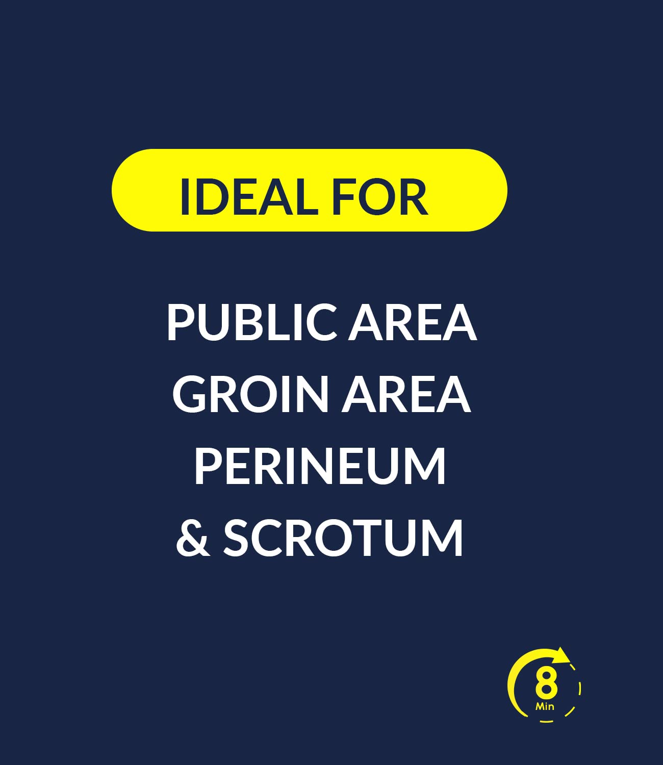 Intimate/Private Hair Removal Cream, Hair Remover For Men, Fast & Effective Hair Remover for Men's Underarm, Chest, Back, Legs, and Arms, 4.2 fl oz