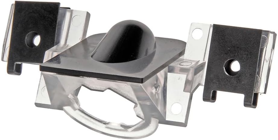 KarParts360 For Chevy Caprice 1991 92 93 94 95 1996 License Plate Light Lens | Clear Finish | Black | Bulb Excluded | Replacement For 16515822, 22799748