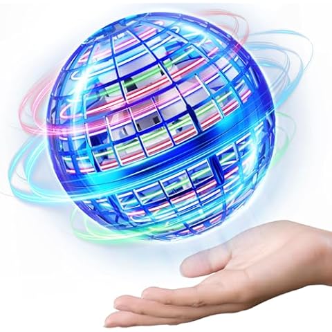 ENJSD 2025 Flying Orb Ball, Boomerang Hover Space Ball Flying Spinner, Orb Drone Orbit, Cool Toys Kids for 6 7 8 9 10+ Year Old Boys Girls Teens, Indoor Outdoor Toys Cover