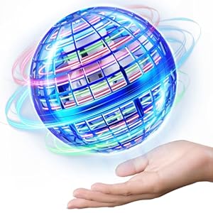 Flying Orb Ball, Hand Controlled Hover Boomerang Ball Toys, Hover Orbs Fidget Spinner, Orb Drone Ball, Cool Toys Kids Gifts for 6 7 8 9 10+ Year Old Boys Girls Teens Christmas, Indoor Outdoor Toys