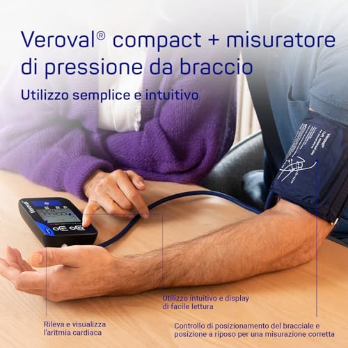Veroval Compact Connect Misuratore Da Braccio Universal 22 42 Cm - 3