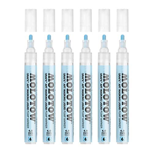 Marqueur à pompe mo728002 Molotow Masking Liquid protège vos dessins aquarelle
