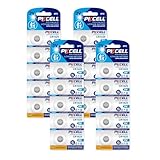 PKCELL CR 1025 Battery CR1025 3V Lithium Battery (20 Count (Pack of 1))