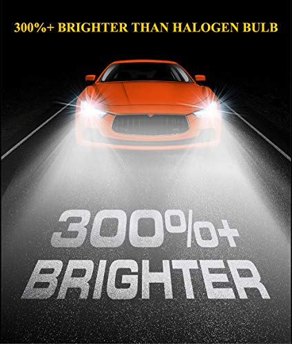 Auxlight 9004 Hb1 High Low Dual Beam Led Headlight Bulbs, 12000Lm Per Set 6500K Xenon White (Pack Of 2) #TOP6