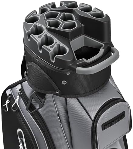 14-Way Golf Cart Bag Pro with Full Length Divider Top, Golf Bag f...