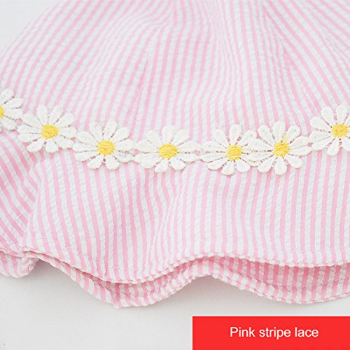 Adorable Baby Girls Floppy Hat Floral Embroidered Hollow Wide Brim SPF 50+ Hat4