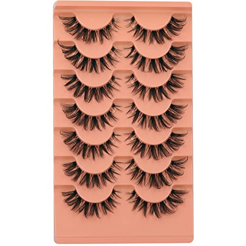 Lash Clusters Natural False Eyelashes 17Mm Individual Lashes Wispy Lash Extension Clusters Diy 56 Pcs Clear Band Eyelash Clusters Multipack By Toochunag #TOP5