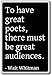 Pour avoir de grands poètes, il doit y avoir une grande audie. - Walt Whitman cite un aimant de réfrigérateur, Noir