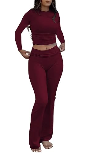 Nimsruc Two Piece Lounge Sets For Women Fall Outfits