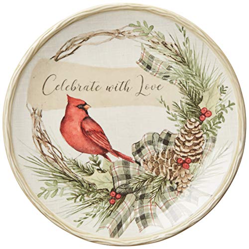 Certified-International-89044RM-Holly-and-Ivy-16pc-Dinnerware-Set-Service-for-4Multicolored Certified International 89044RM Holly and Ivy 16pc Dinnerware Set Service for 4Multicolored
