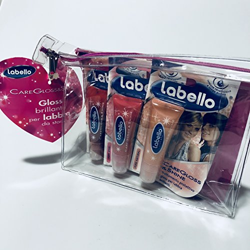 Labello Care Gloss & Shine Lip Gloss Set (3x10 ml)