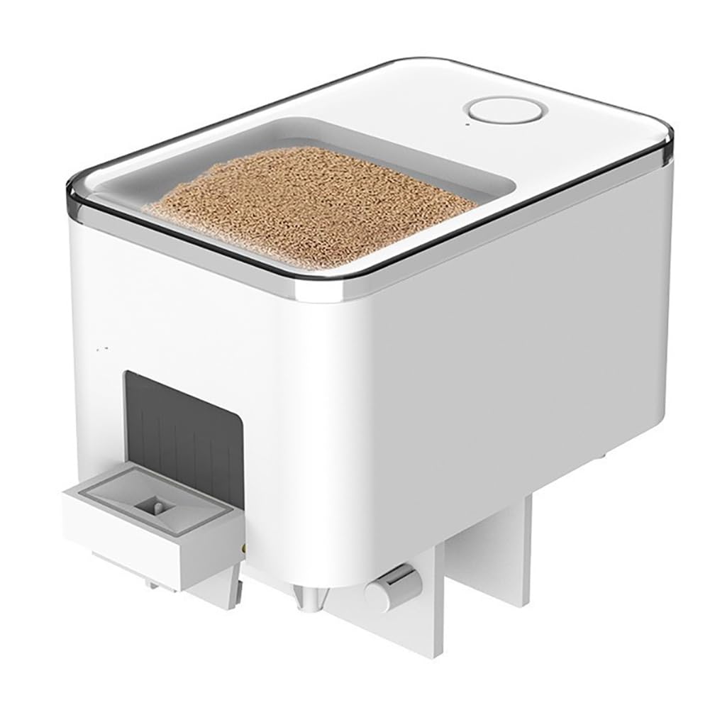 Mangeoire automatique pour poissons connectée de 100 ml pour aquarium