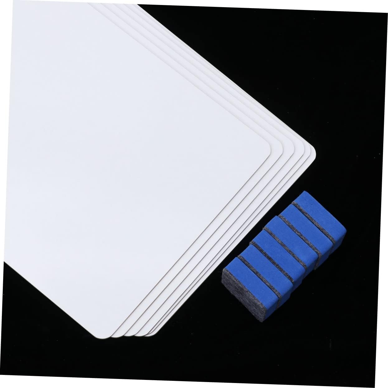 ARTIBETTER Portable Desktop Whiteboard Erase Boards Kit Mini Erasers Included for Boys and Girls Office Dec