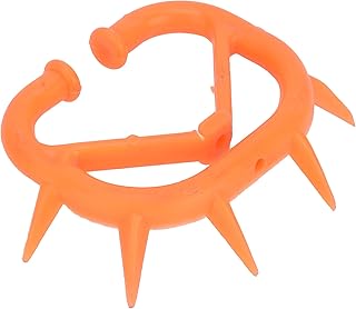 GLOGLOW Calf Weaner, 5Pcs Bovine Weaning Thorn Farm Animal Weaner Cow Nose Ring Plastic Weaning Equipment for Calf Cow Cattle Prevent Sucking(1)